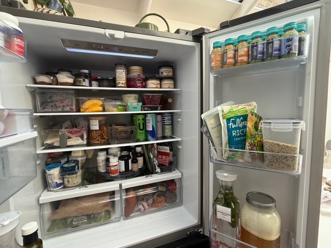 Inside Sam Budd's fridge