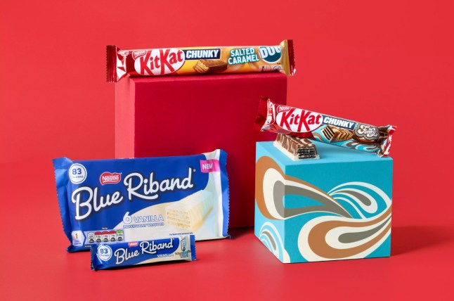 Nestle is launching three new chocolate bars this month