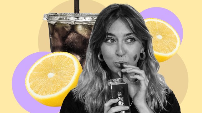 I tried an espresso lemonade - I'll never have an iced coffee again