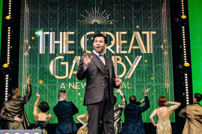 Corbin Bleu starring as Nick Carraway in The Great Gatsby