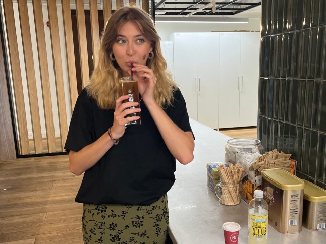 I tried an espresso lemonade - I'll never have an iced coffee again