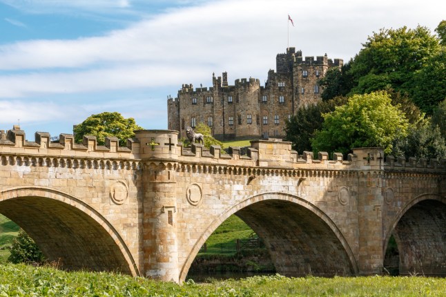 Alnwick Castle, Northumberland, England