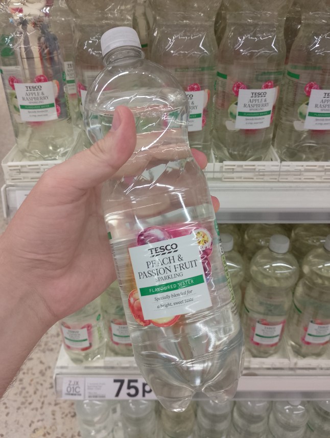 Tesco sparkling water