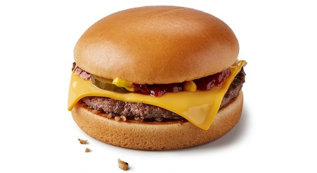 MCDONALDS CHEESEBURGER