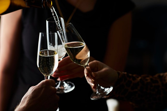Prosecco in glasses