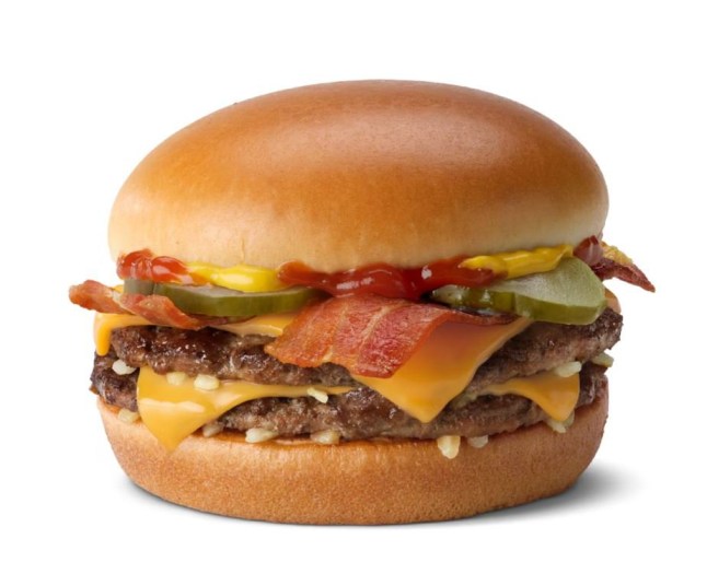 McDonalds Bacon Double Cheeseburger